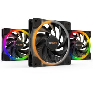 be quiet! Light Wings PWM High Speed Addressable RGB Fan Pack