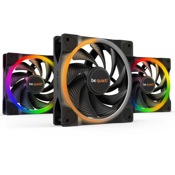 be quiet! Light Wings PWM High Speed Addressable RGB Fan Pack
