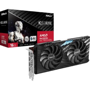 ASRock AMD Radeon RX 7900 GRE Challenger 16GB OC Graphics Card