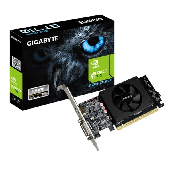 Gigabyte NVIDIA GeForce GT 710 Low Profile 2G Graphics Card