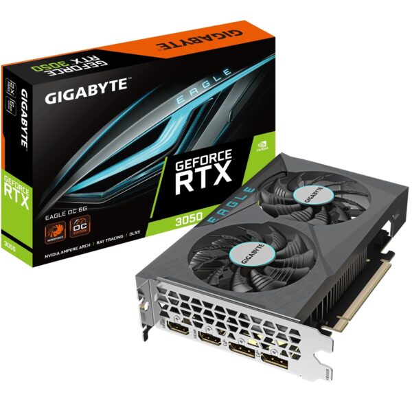 Gigabyte NVIDIA GeForce RTX 3050 EAGLE OC 6G Graphics Card