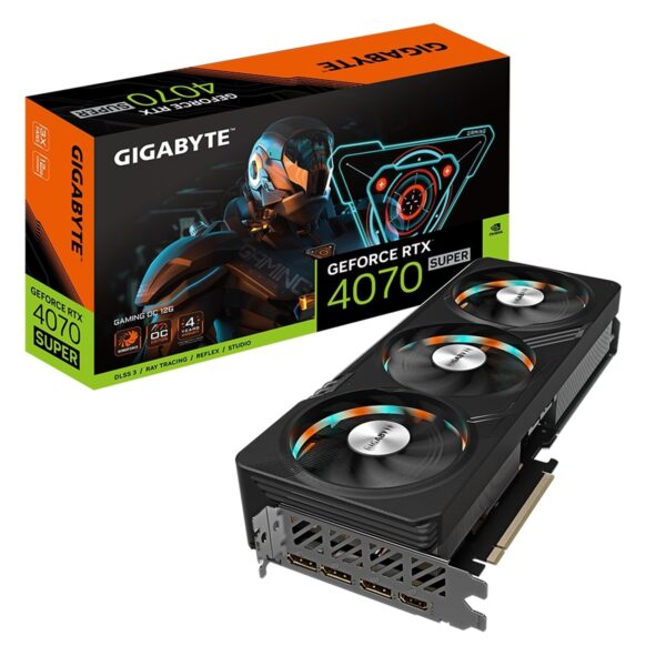 Gigabyte NVIDIA GeForce RTX 4070 SUPER GAMING OC 12G Graphics Card