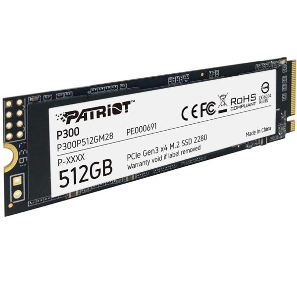 Patriot P300 (P300P512GM28) 512GB NVMe SSD