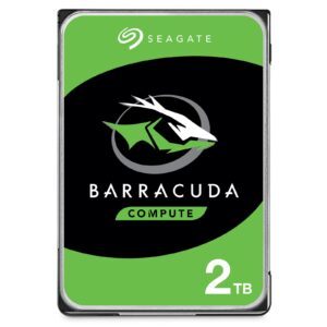 Seagate BarraCuda ST2000DM008 2TB 3.5" 7200RPM 256MB Cache SATA III Internal Hard Drive