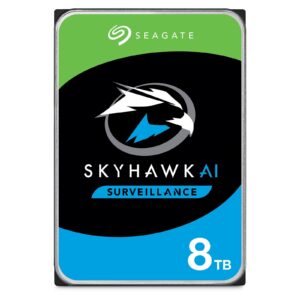 Seagate SkyHawk Surveillance AI 8TB 3.5" 7200RPM 256MB Cache SATA III Internal Hard Drive
