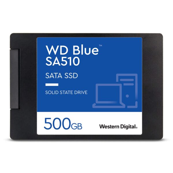 WD Blue WDS500G3B0A SA510 500GB 3D NAND 2.5" SATA SSD