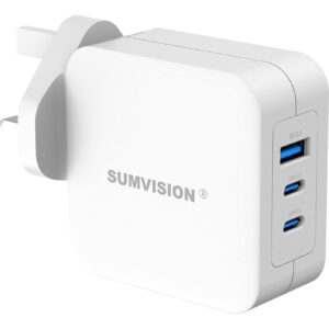SUMVISION Universal 3 Port USB Laptop Wall Charger