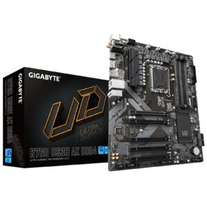 Gigabyte B760 DS3H AX DDR4 Ultra Durable Intel 1700 Socket Motherboard