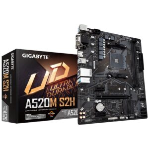 Gigabyte A520M S2H Ultra Durable AMD AM4 Socket Motherboard