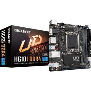 Gigabyte H610I DDR4 Ultra Durable Intel 1700 Socket Motherboard