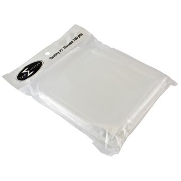 Clear Disk Sleeves 100 pack 120 Micron