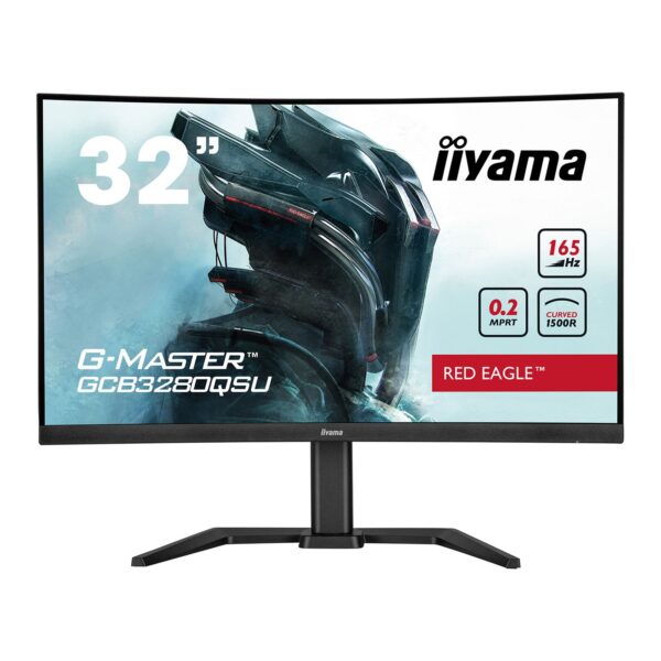 iiyama G-Master GCB3280QSU-B1 Red Eagle 32 Inch Curved Gaming Monitor