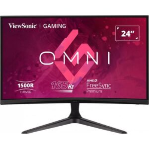 ViewSonic Omni VX2418C 24 Inch LED Curved Gaming Monitor