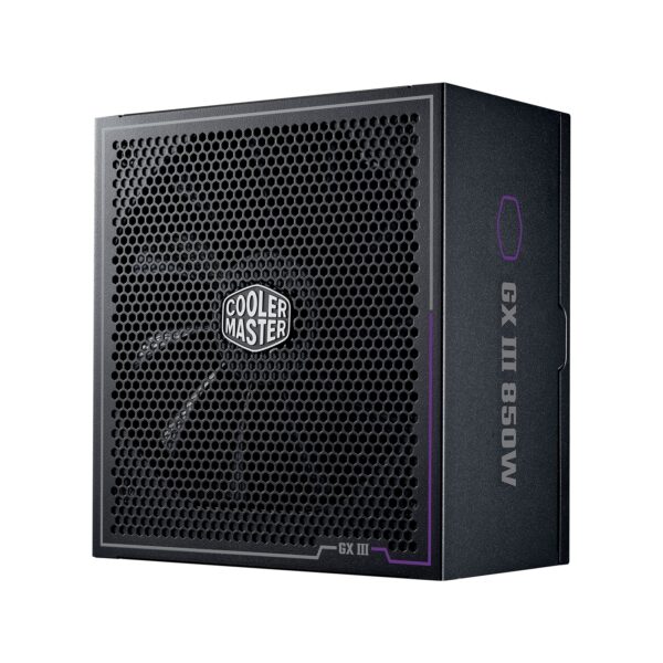 Cooler Master GX III Gold 850 ATX 3.0 850W Fully Modular 80 Plus Gold PSU Power Supply with 135mm 'Zero RPM'-Capable Silent Fan