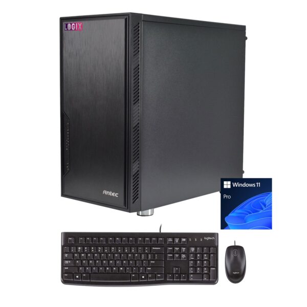 LOGIX Intel i7-12700 2.10GHz (4.90GHz Boost) Business Desktop PC with 12 Core 20 threads