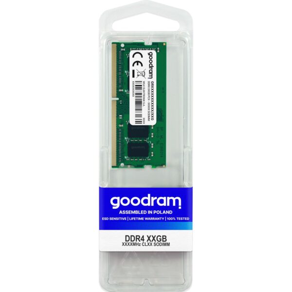 Goodram GR3200S464L22S/8G 8GB SODIMM System Memory (1 x 8GB) DDR4 3200MHz