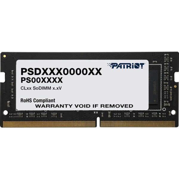 Patriot Signature Line 8GB No Heatsink (1 x 8GB) DDR4 3200MHz SODIMM System Memory
