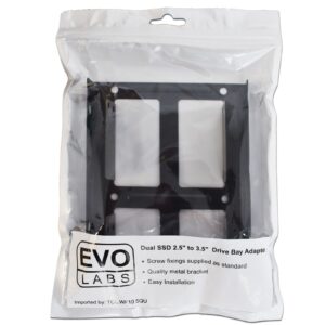 Evo Labs 2.5 INCH to 3.5 INCH Double Internal Drive Bay Adapter