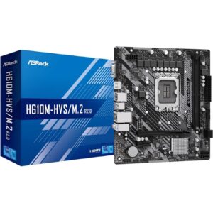 ASRock H610M-HDV/M.2 R2.0 Super Alloy Intel 1700 Socket Motherboard