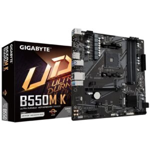 Gigabyte B550M K Ultra Durable AMD AM4 Socket Motherboard