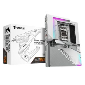 Gigabyte B650E AORUS STEALTH ICE AMD AM5 Socket Motherboard