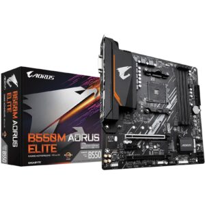 Gigabyte B550M AORUS ELITE Ultra Durable AMD AM4 Socket Motherboard