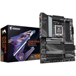 Gigabyte X670 AORUS ELITE AX AMD AM5 Socket Motherboard