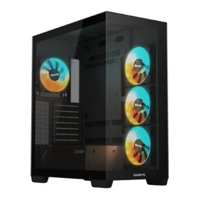 Gigabyte C500 Panoramic Stealth RGB PC Case – ATX