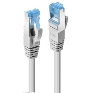 Lindy 47134 2m RJ45 Booted Cat6a S/FTP LSZH Patch Cable - Grey