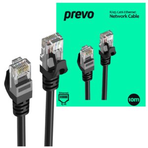 Prevo CAT6-BLK-10M Network Cable