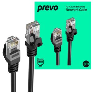 Prevo CAT6-BLK-5M Network Cable