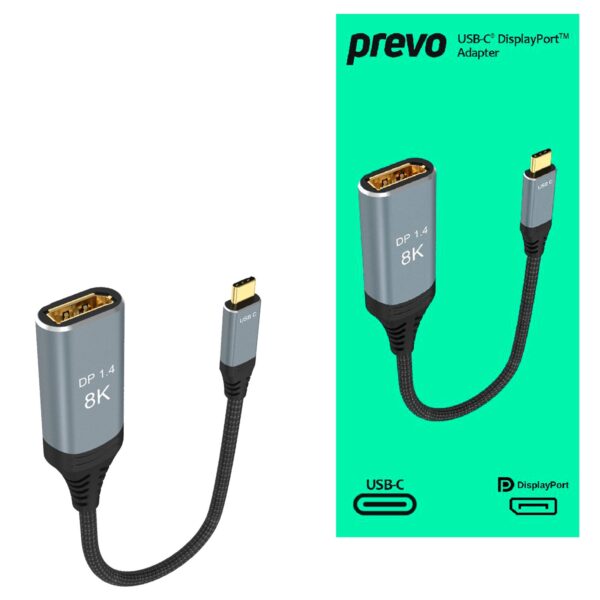 Prevo USBC-DP-ADA Display Converter Adapter