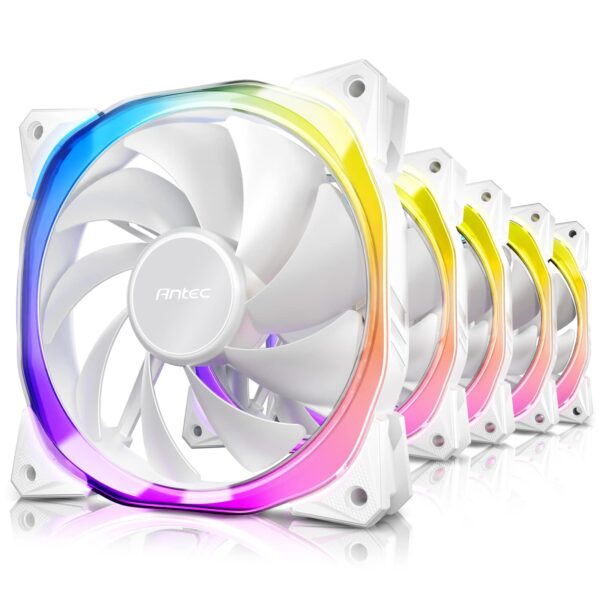 Antec Fusion 120mm ARGB 5 Fan Pack with Controller