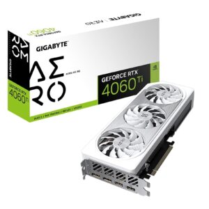 Gigabyte NVIDIA GeForce RTX 4060 Ti AERO OC 8G Graphics Card