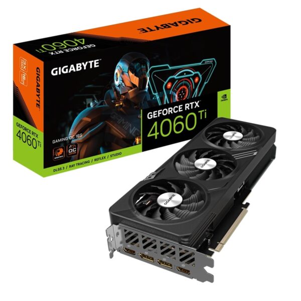 Gigabyte NVIDIA GeForce RTX 4060 Ti GAMING OC 16G Graphics Card