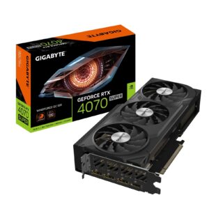 Gigabyte NVIDIA GeForce RTX 4070 SUPER WINDFORCE OC 12G Graphics Card