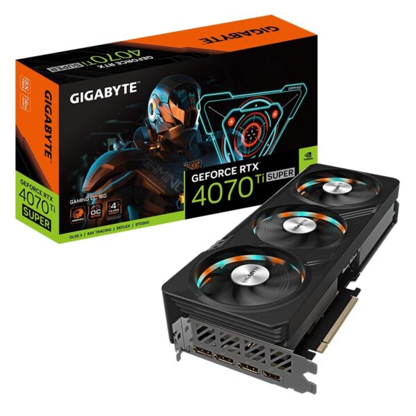 Gigabyte NVIDIA GeForce RTX 4070 Ti SUPER GAMING OC Graphics Card