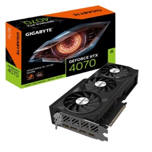 Gigabyte Nvidia GeForce RTX 4070 WINDFORCE OC V2 12GB Graphics Card