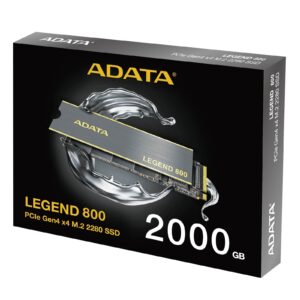 Adata Legend 800 (ALEG-800-2000GCS) 2TB NVMe SSD