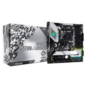 ASRock B550M Steel Legend AMD AM4 Socket Motherboard