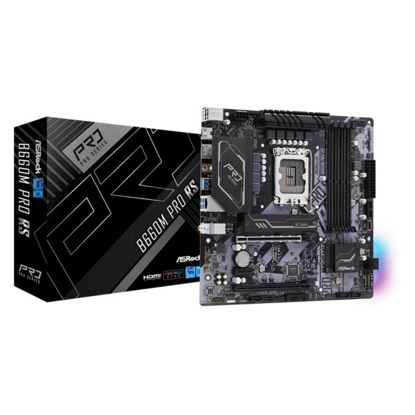 ASRock B660M Pro RS Super Alloy Intel 1700 Socket Motherboard