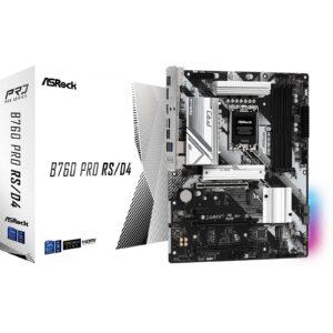 ASRock B760 Pro RS/D4 Intel 1700 Socket Motherboard