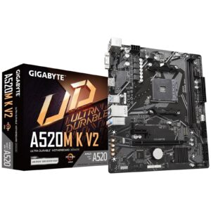 Gigabyte A520M K V2 Ultra Durable AMD AM4 Socket Motherboard