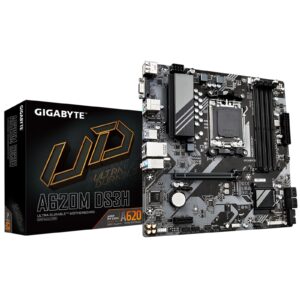 Gigabyte A620M DS3H Ultra Durable AMD AM5 Socket Motherboard