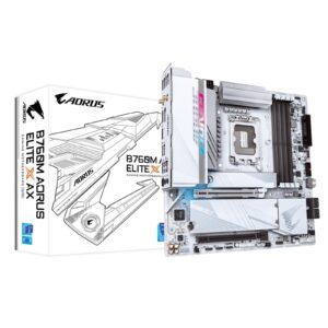 Gigabyte B760M AORUS ELITE X AX Intel 1700 Socket Motherboard