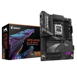 Gigabyte X870 AORUS ELITE WIFI7 AMD AM5 Socket Motherboard