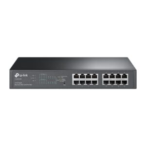 TP-Link TL-SG1016PE 16-Port Gigabit Easy Smart Switch with 8-Port PoE+