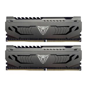 Patriot Viper Steel DDR4 64GB (2 x 32GB) 3200MHz Kit w/Gunmetal Grey heatshield