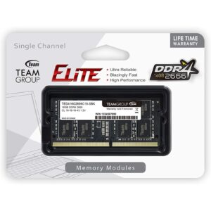 Team Elite 16GB No Heatsink (1 x 16GB) DDR4 2666MHz SODIMM System Memory