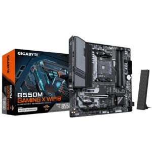 Gigabyte B550M GAMING X WIFI6 AMD AM4 Socket Motherboard